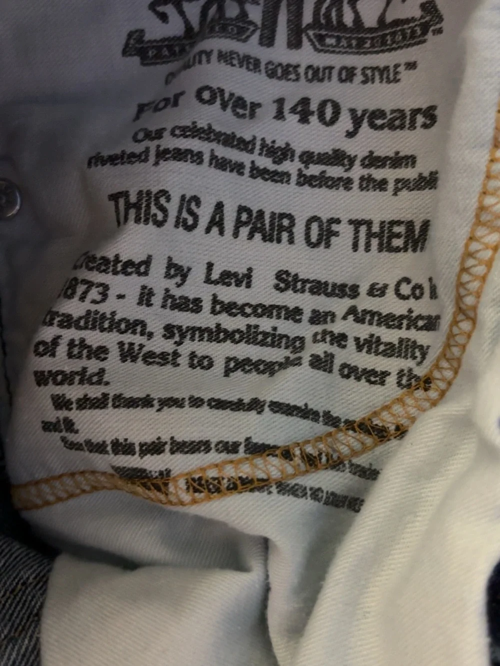 Levis classic levi